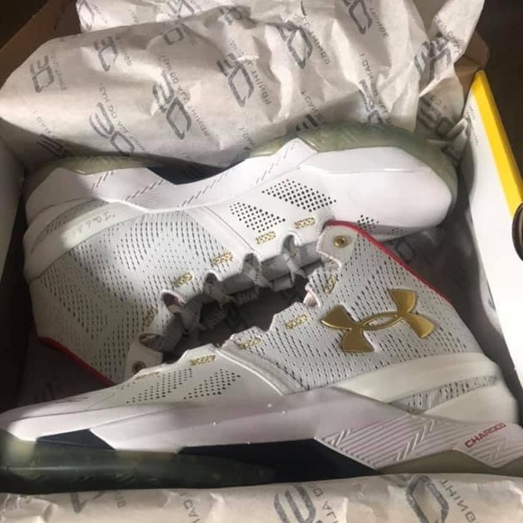 [MEN] UNDER ARMOR (Size 7.5) Curry 2 All-Star - Picture 2 of 3